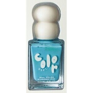 COLOR DEPT Nail Polish "HYDRATION" Aqua Blue Vegan Nail Lacquer Sincerely Jules